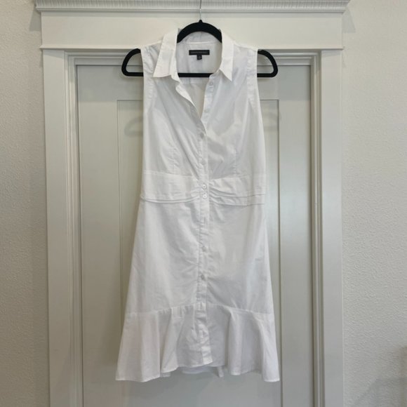 Banana Republic Poplin Shirt Dress with flare hem - Picture 2 of 5